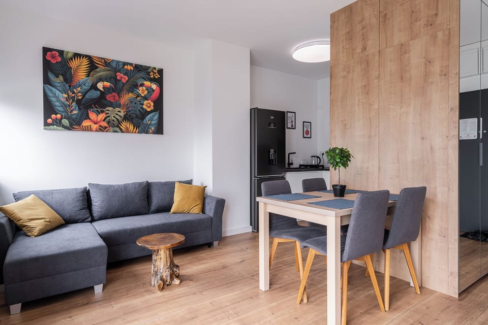 Classic Apartment, City View | Living room | 27-inch flat-screen TV with satellite channels, streaming services