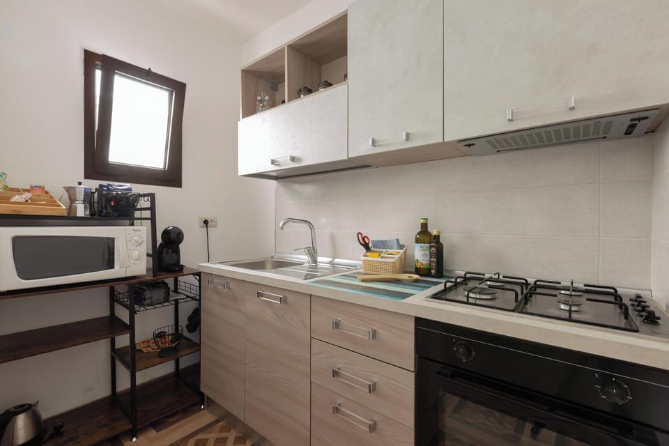 Villa | Private kitchen | Espresso maker, electric kettle