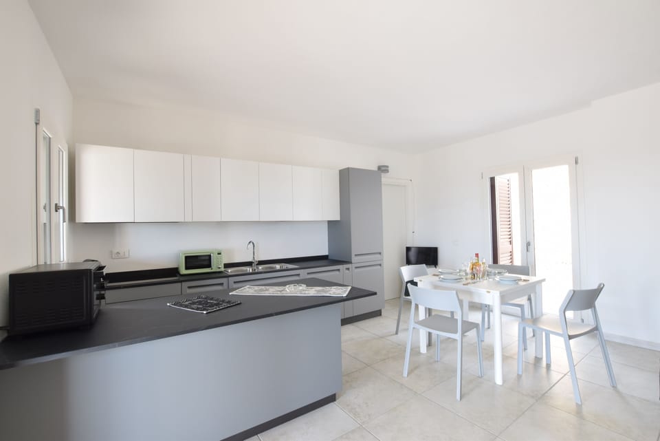 Villa, Sea View | Private kitchen | Full-size fridge, microwave, oven, dishwasher