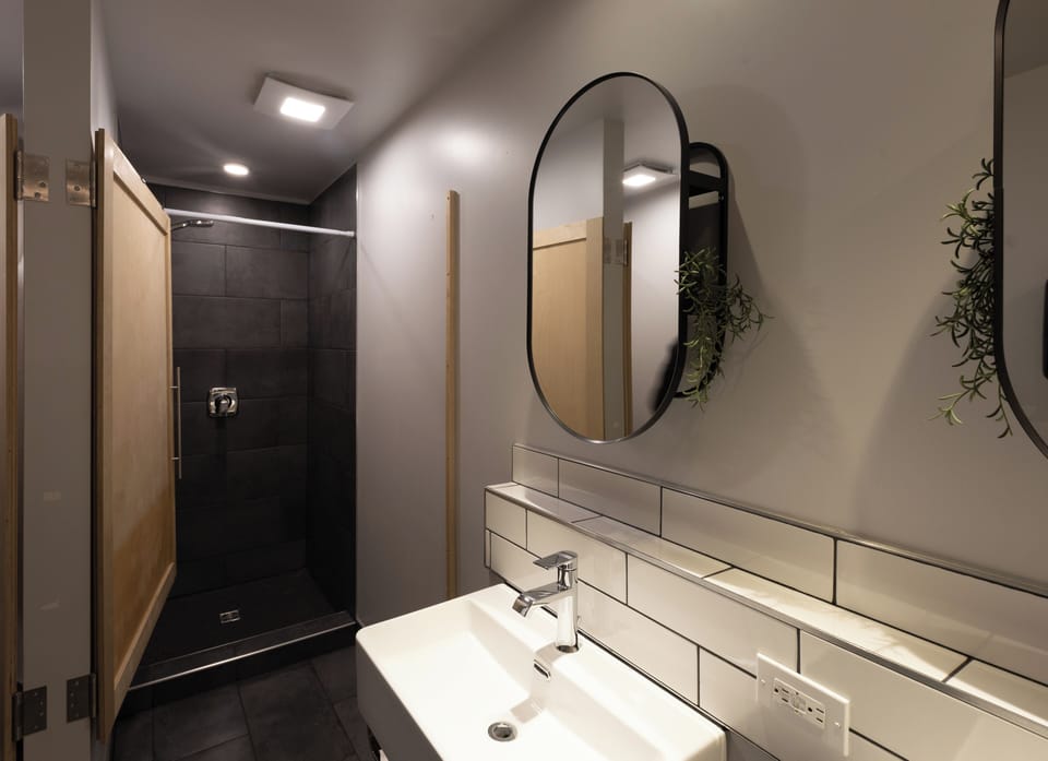 Shared bathroom