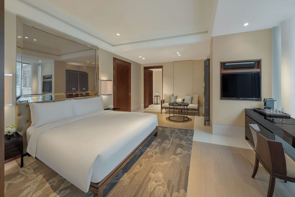 Grand Family Room | Frette Italian sheets, premium bedding, down comforters
