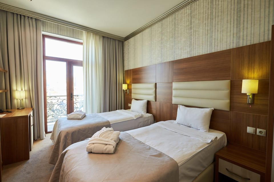 Minibar, in-room safe, desk, blackout drapes