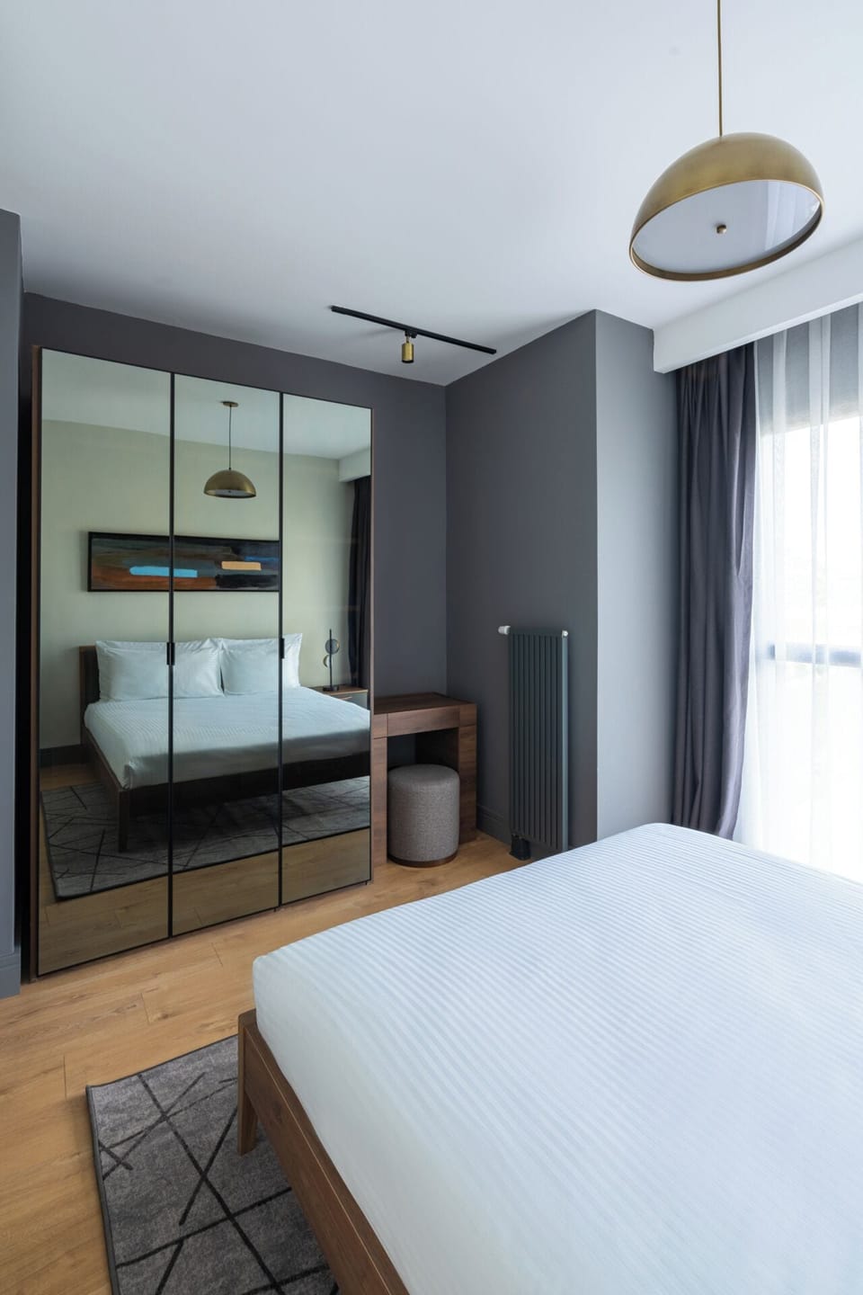 Classic Apartment, 1 Bedroom | Desk, blackout drapes, soundproofing, iron/ironing board