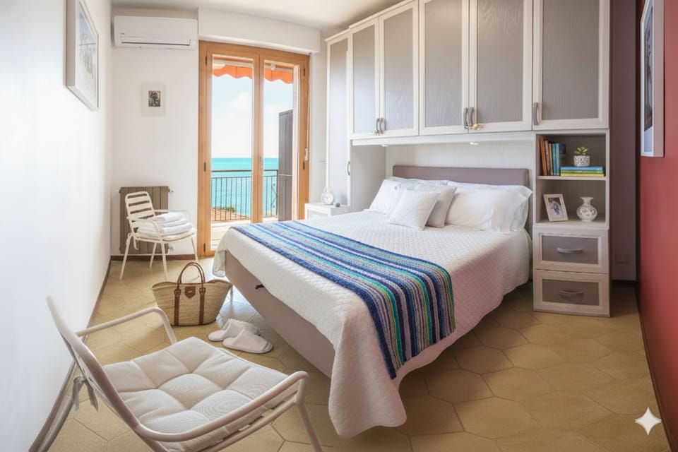 Basic Apartment, Sea View | 1 bedroom, iron/ironing board