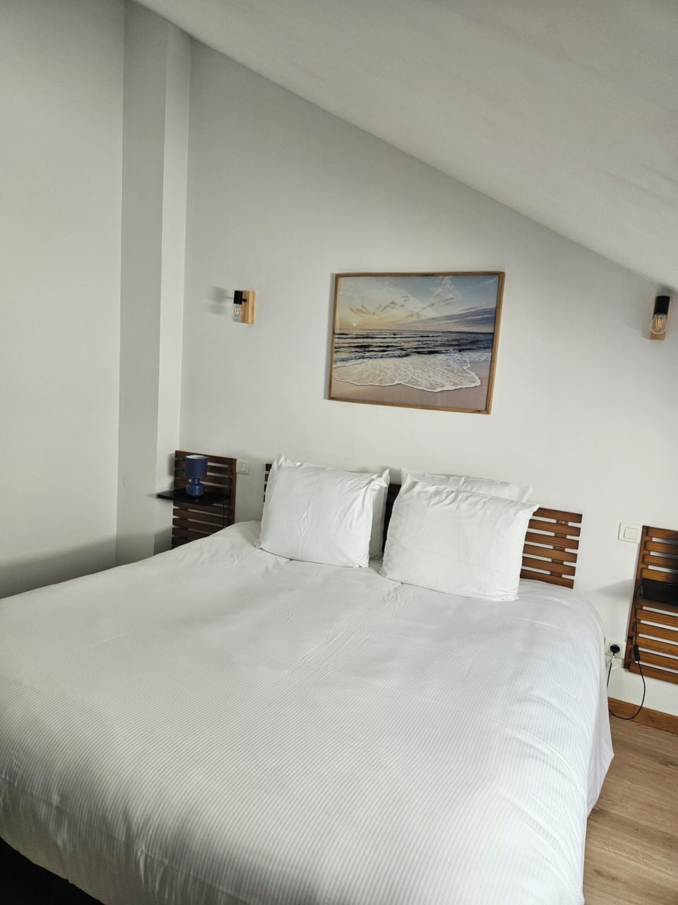 Family Quadruple Room, Garden View | Desk, laptop workspace, free WiFi