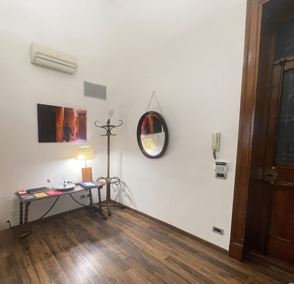 Interior entrance