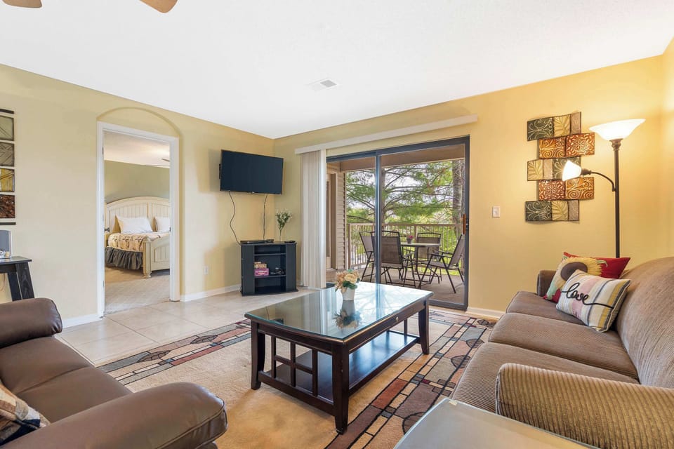 Condo, Multiple Beds, Balcony, Garden View (Evergreen Haven) | Living area | 42-inch flat-screen TV with digital channels