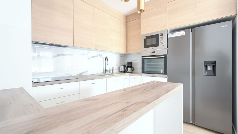Apartment (35) | Private kitchen | Fridge, stovetop, espresso maker, electric kettle