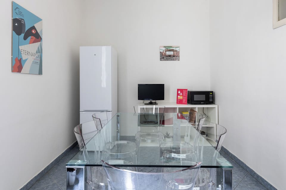 Apartment | Living area | 35-inch flat-screen TV with digital channels
