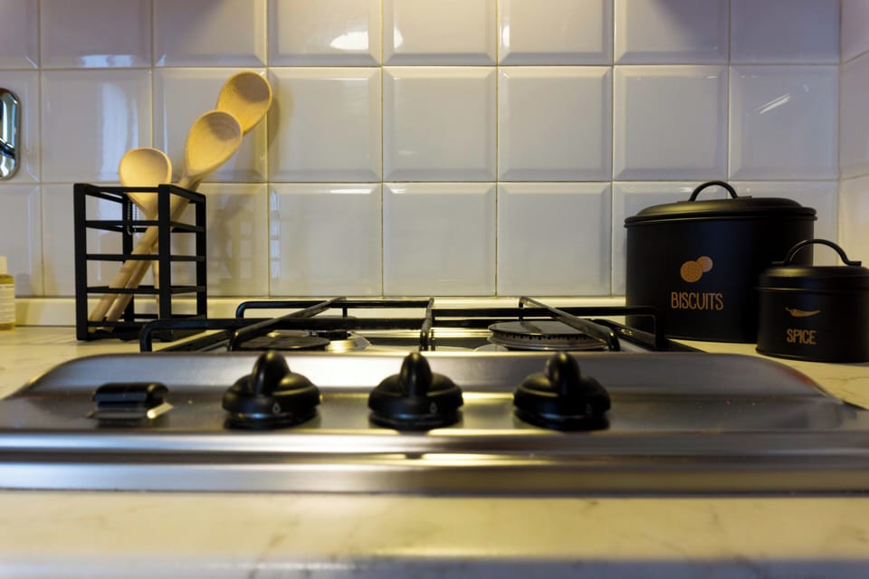 Apartment | Private kitchen | Fridge, oven, espresso maker, electric kettle