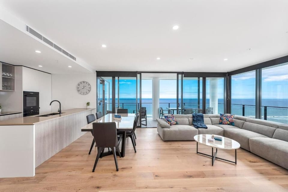 Apartment, 3 Bedrooms, Ocean View | Living area | 55-cm Smart TV with digital channels, Netflix, streaming services