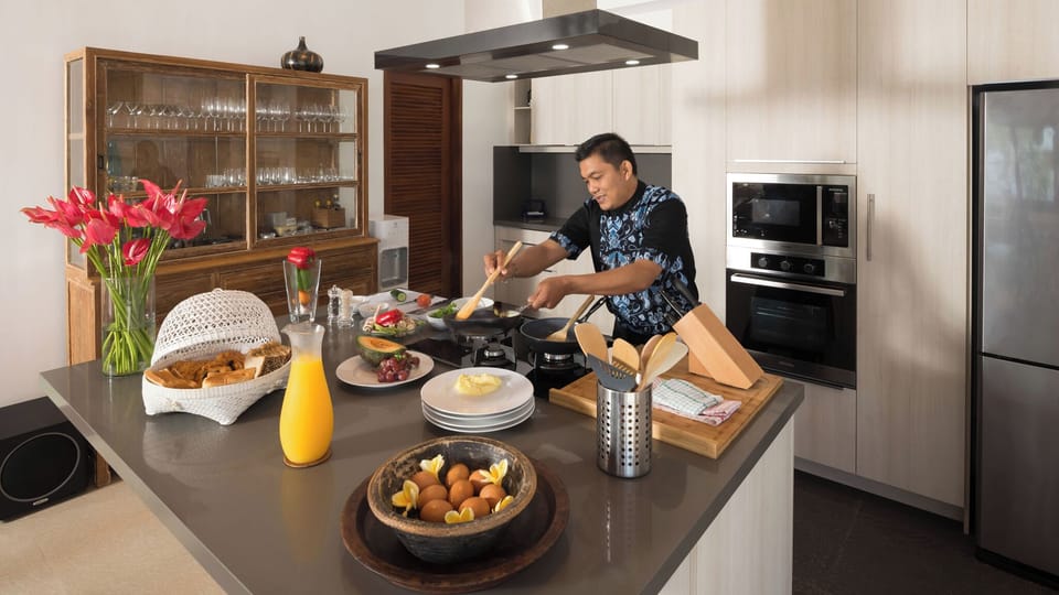 Luxury Villa, Beach View, Beachfront | Private kitchen