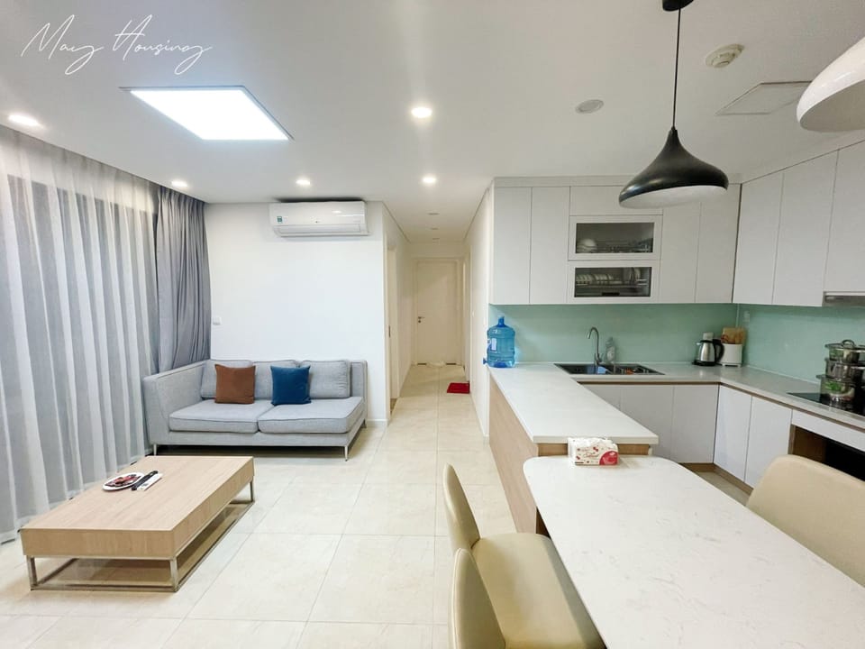 Standard Apartment, Balcony, City View | Living area | 50-inch flat-screen TV with cable channels, fireplace, Netflix