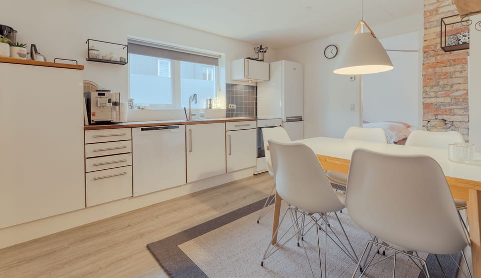 Standard Apartment | Private kitchen | Full-size fridge, oven, stovetop, dishwasher