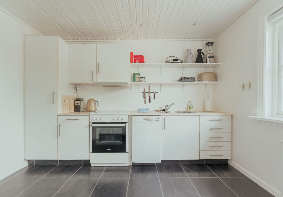 Standard House | Private kitchen | Full-size fridge, oven, stovetop, dishwasher