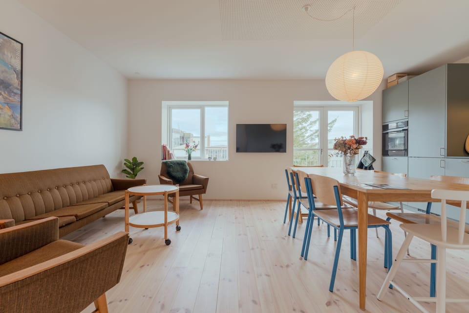 Standard Apartment | Living area | 43-inch Smart TV with digital channels