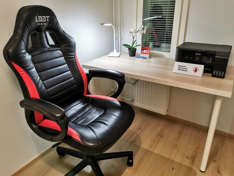 Superior Apartment, 1 Bedroom, Sauna | Desk, soundproofing, iron/ironing board, free WiFi