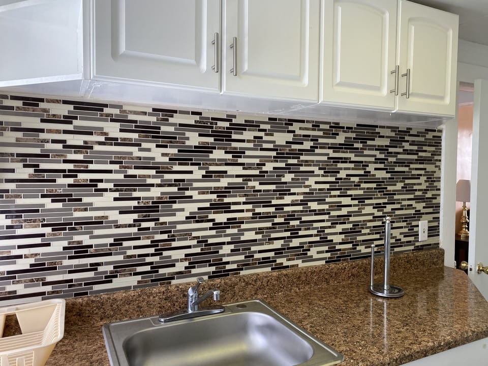 Standard Apartment, 2 Bedrooms, City View (No Topsheet / Towels / Paper Products) | Private kitchen | Full-size fridge, microwave, oven, stovetop