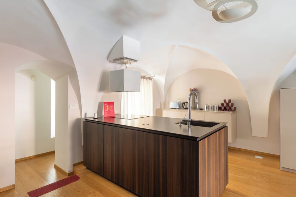 Apartment | Private kitchen | Fridge, oven, stovetop, dishwasher
