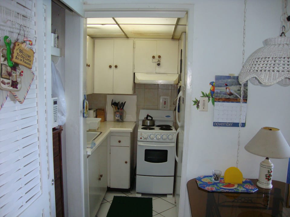 Studio, 1 Bedroom, Kitchen | Private kitchen | Stovetop