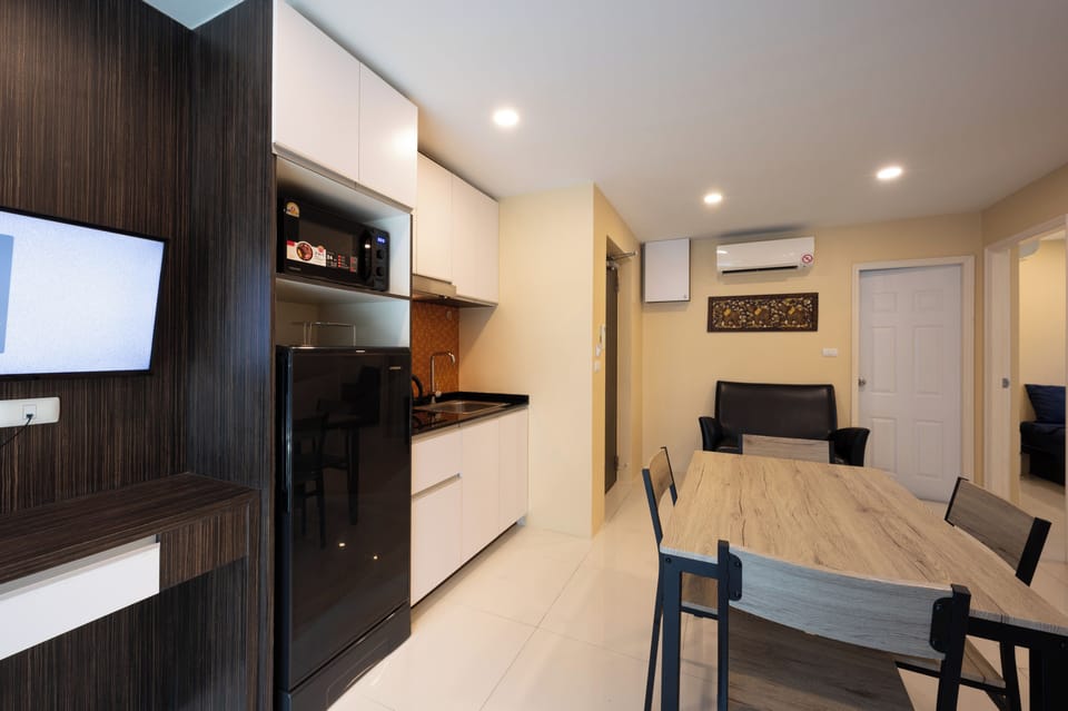 Basic Condo | In-room safe, free WiFi, bed sheets