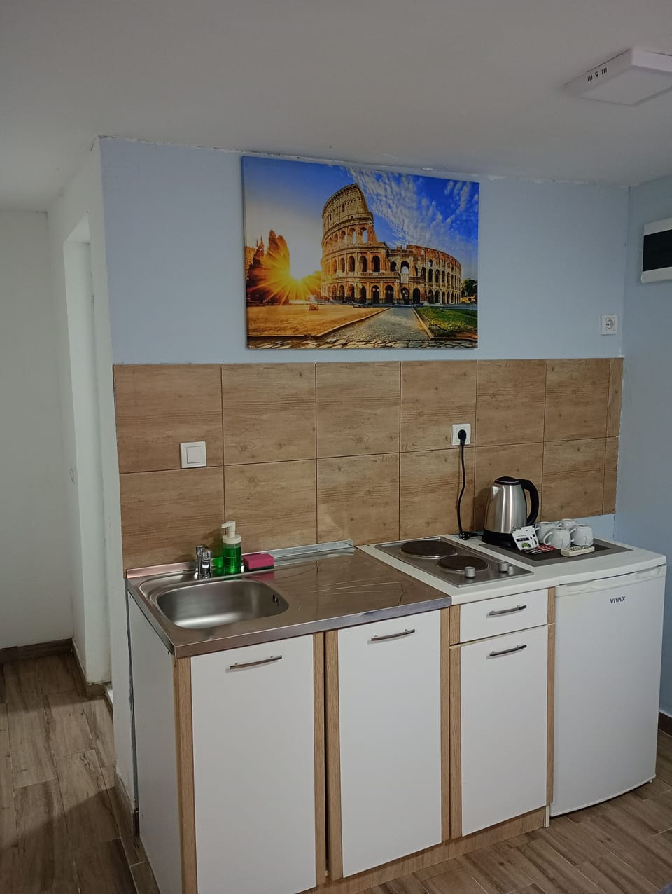 Family Apartment, Garden View | Private kitchenette