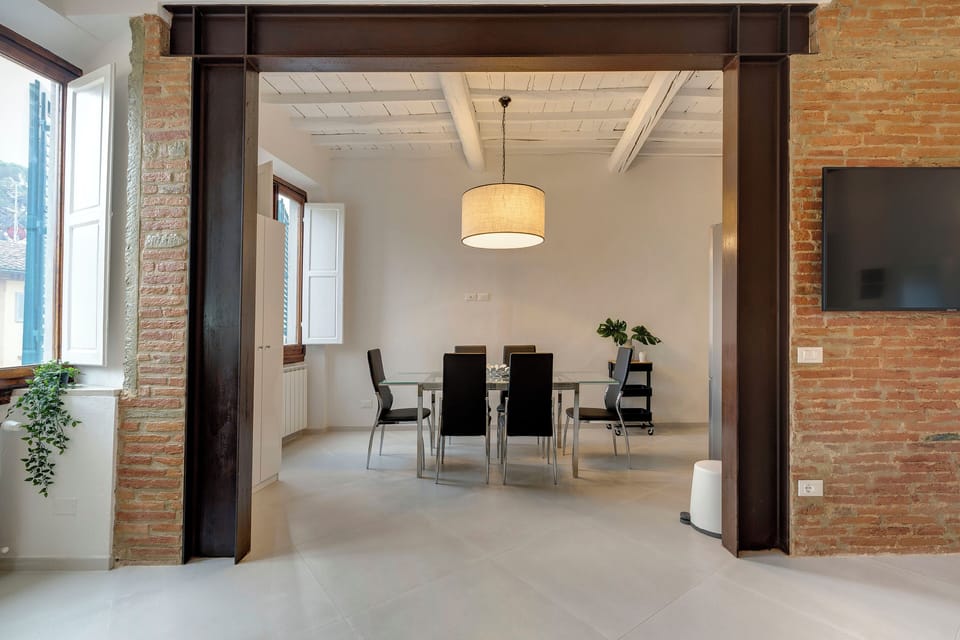 Apartment | Living area | 24-inch flat-screen TV with digital channels