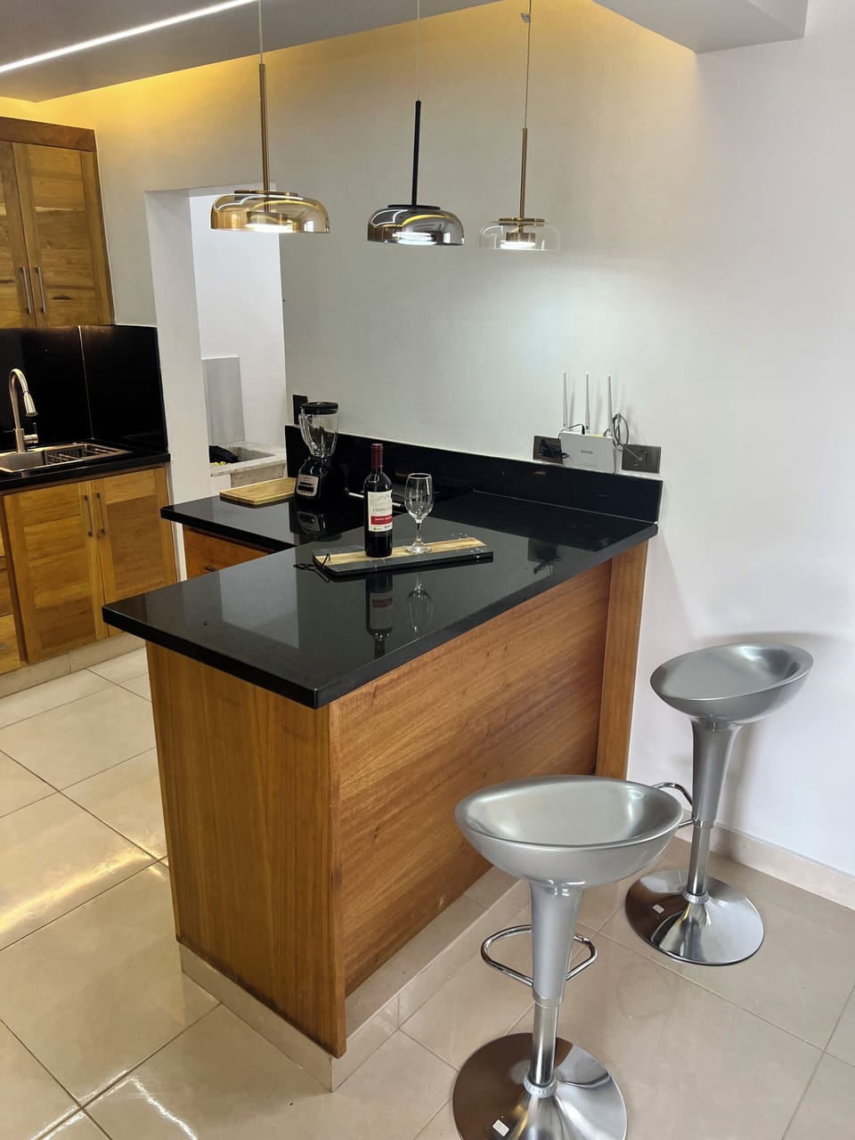 Comfort Apartment | Private kitchen | Full-size fridge, microwave, stovetop, dishwasher