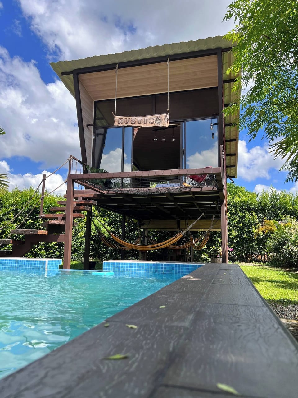 House, 1 Bedroom, Smoking, Balcony | Pool | Outdoor pool