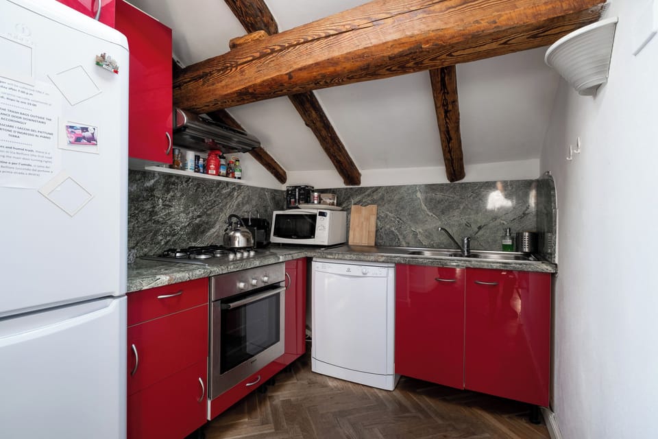Apartment, City View | Private kitchen