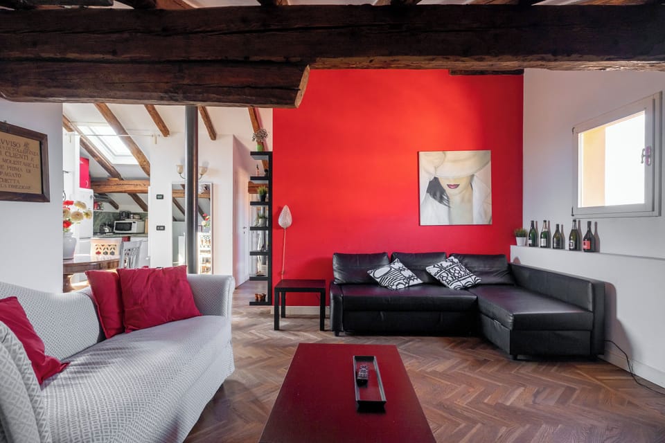 Apartment, City View | Living area