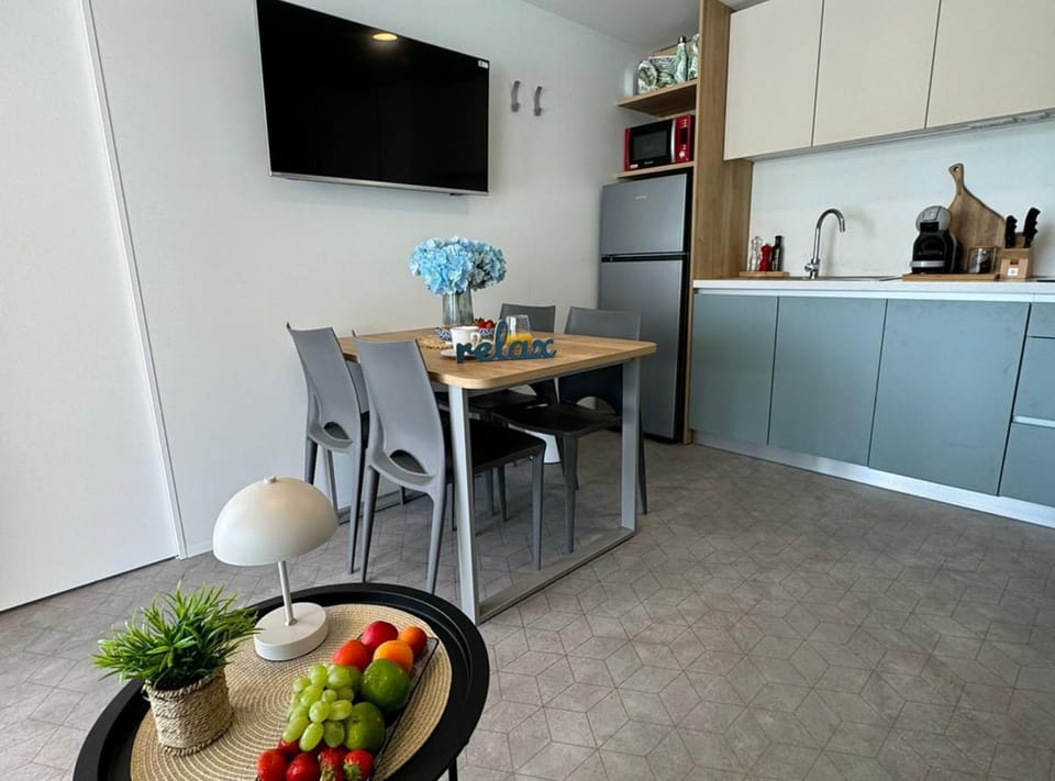 House (Two Bedroom Mobile Home) | Private kitchen | Fridge
