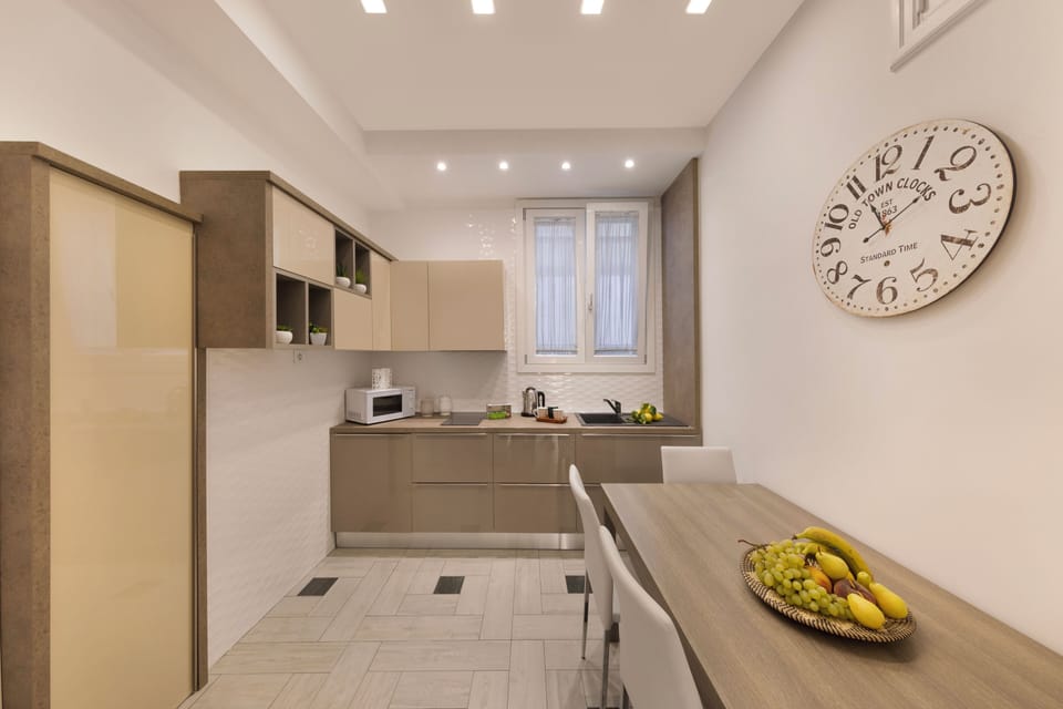 Luxury Apartment, City View | Private kitchen | Espresso maker, electric kettle