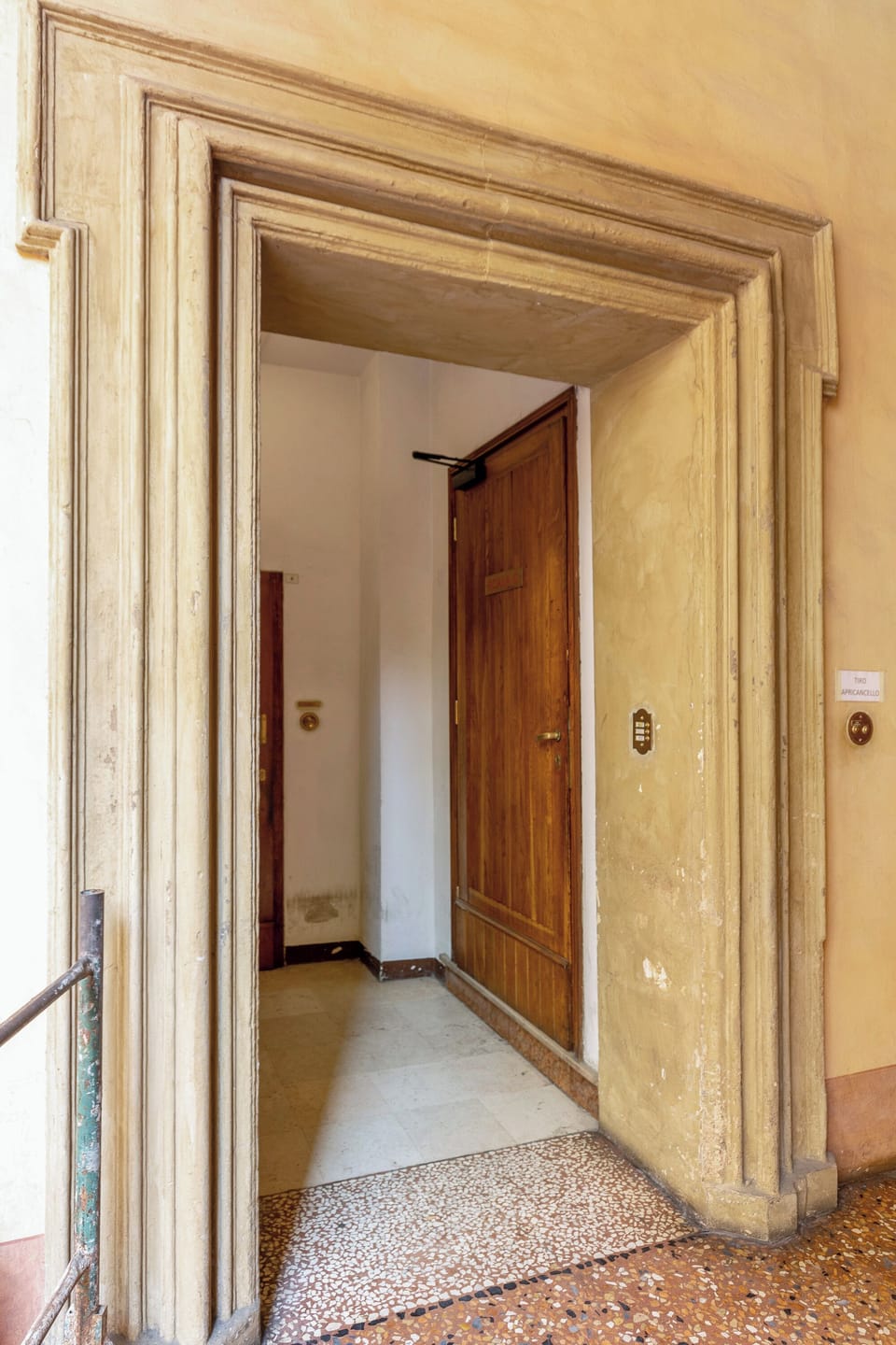 Interior entrance