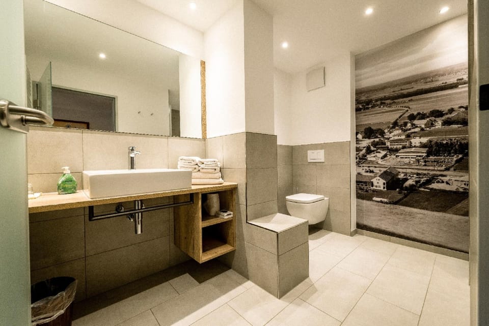 Double Room, Balcony | Bathroom