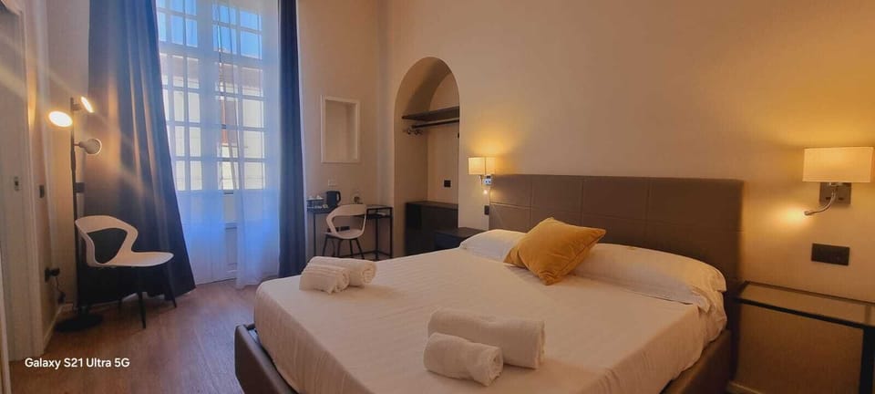 Deluxe Double Room, City View | Premium bedding, memory foam beds, blackout drapes, soundproofing