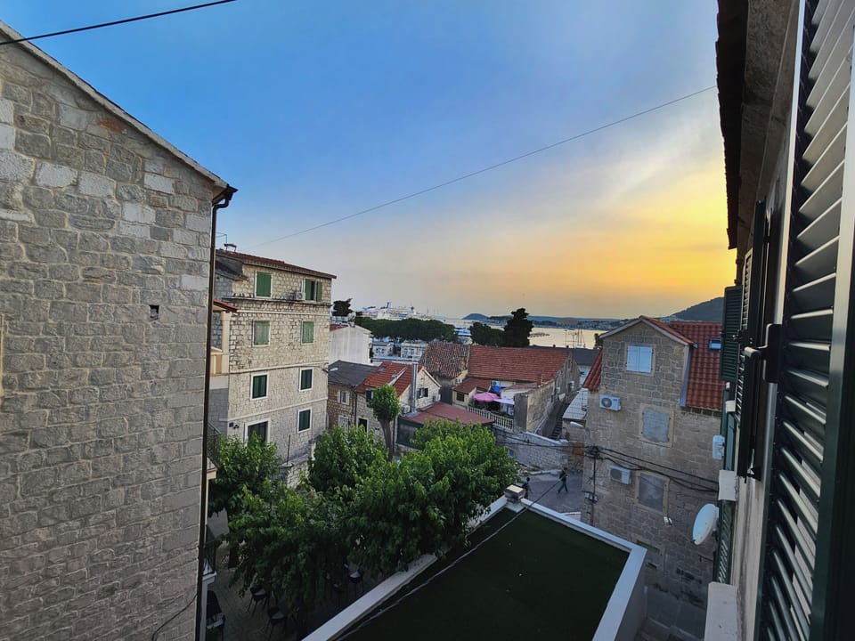 Deluxe Double Room, Partial Sea View | View from room