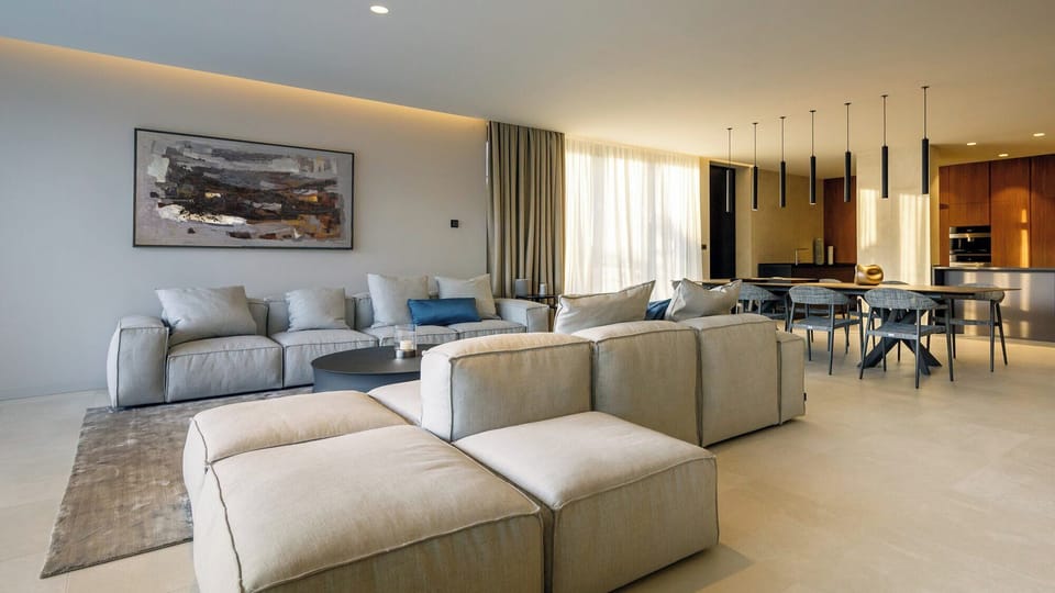 Flat-screen TV, video-game console