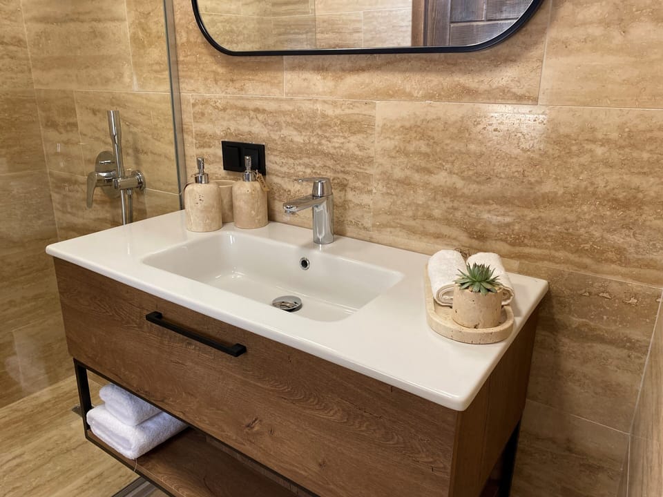 Premium Room | Bathroom | Shower, free toiletries, hair dryer, slippers