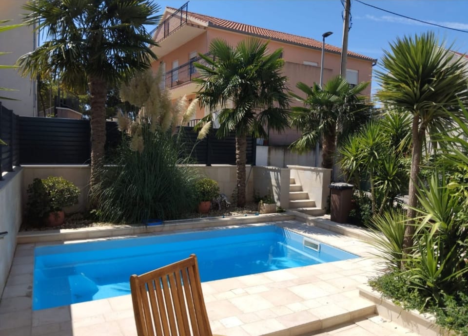 Villa (Villa Marija - Five Bedroom Villa wit) | Pool | Seasonal outdoor pool, pool umbrellas, sun loungers