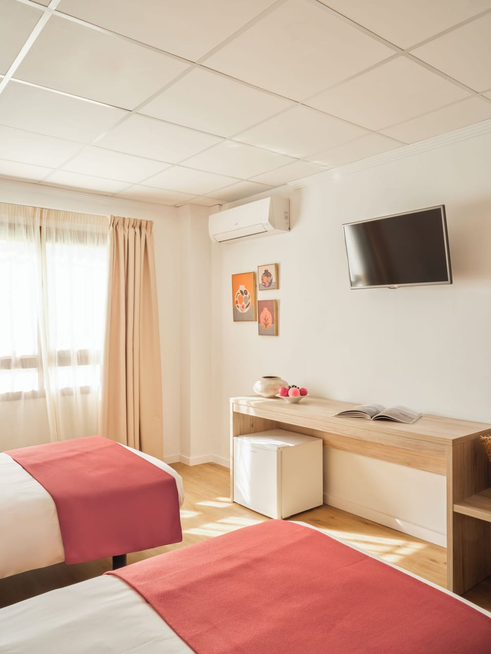 Down comforters, minibar, free cribs/infant beds, free WiFi