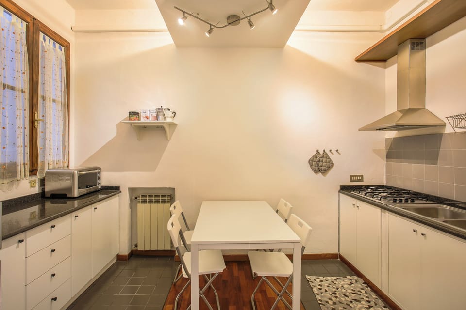 Apartment | Private kitchen | Full-size fridge, oven, stovetop, dishwasher