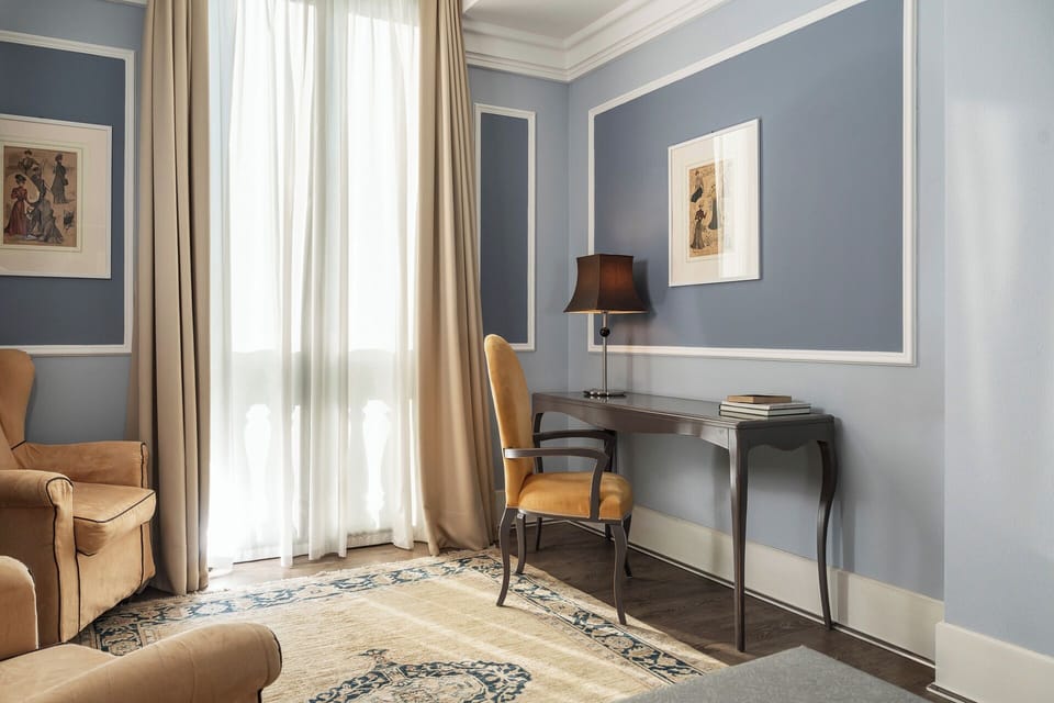 Premium bedding, minibar, in-room safe, desk