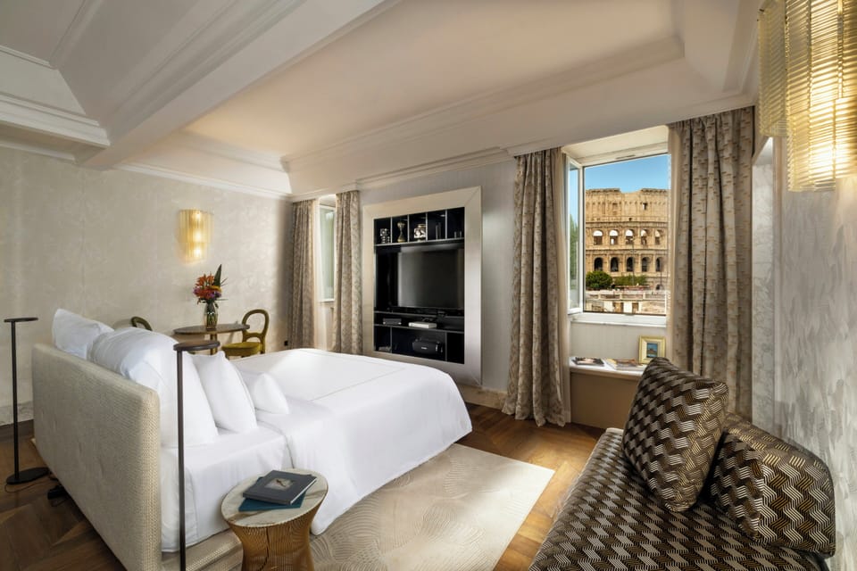 Premium bedding, memory foam beds, minibar, in-room safe