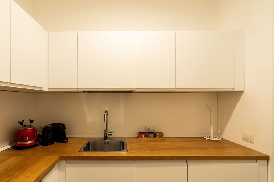 Apartment | Private kitchen | Fridge, oven, stovetop, dishwasher