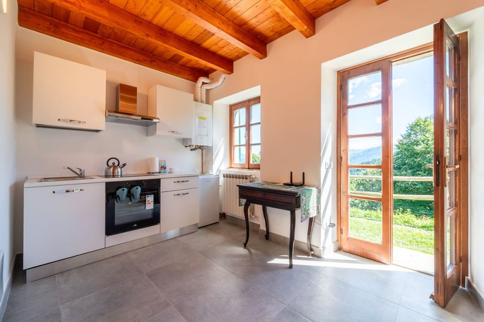 House, Patio, Garden View | Private kitchen | Fridge, oven, stovetop, coffee/tea maker