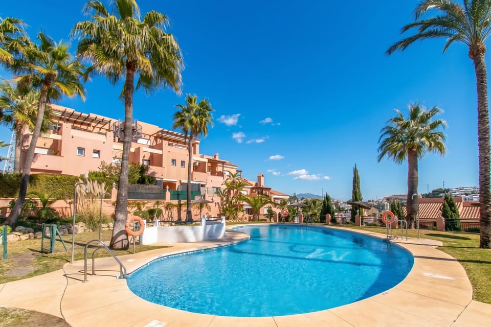 Family Apartment, Multiple Bedrooms, 2 Bathrooms, Mountainside (Family Duplex Riviera With Pool) | Outdoor pool | Seasonal outdoor pool