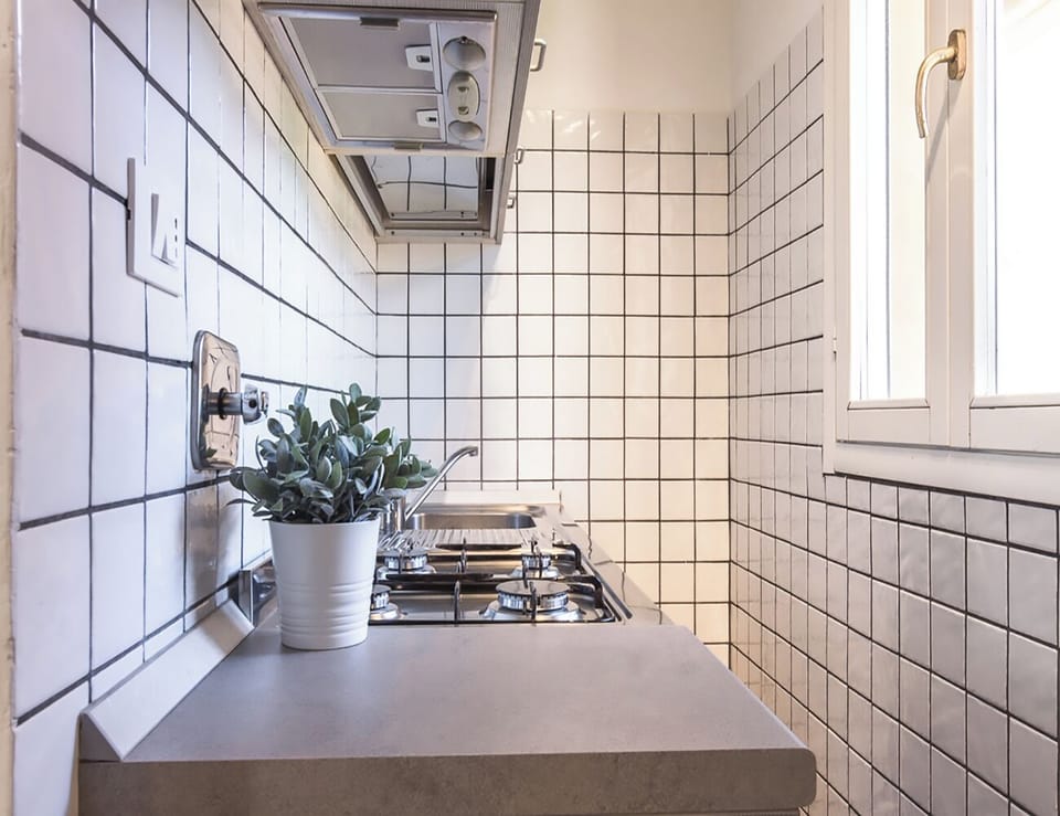 Apartment, Patio | Private kitchen | Espresso maker, highchair