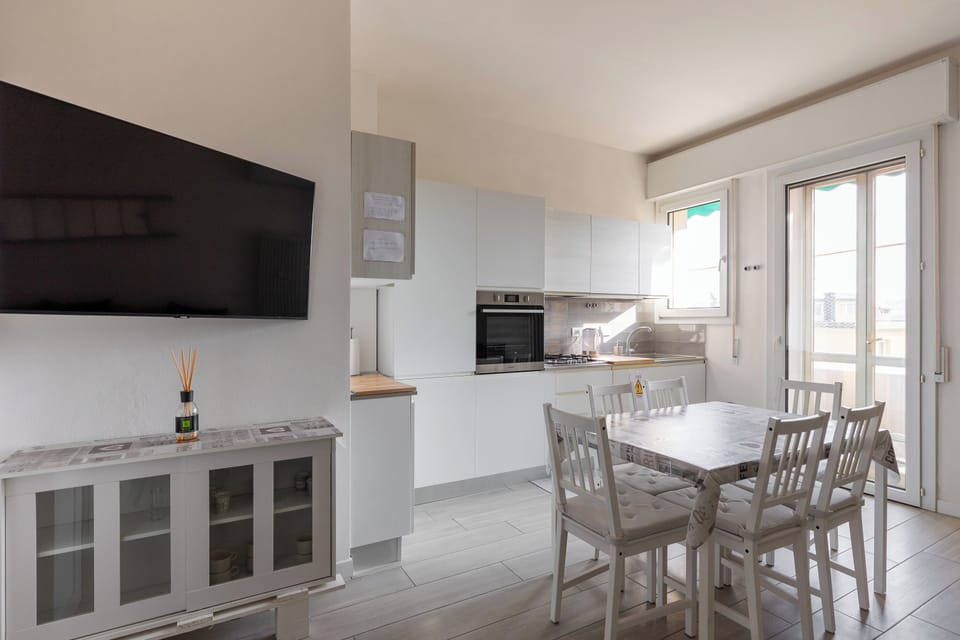 Apartment, Balcony | Living area | 35-inch TV with digital channels