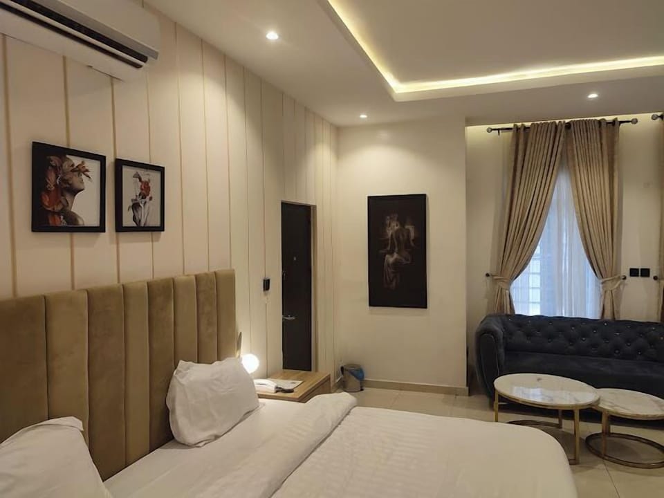 Luxury Room, Balcony, City View | Desk, laptop workspace, free WiFi